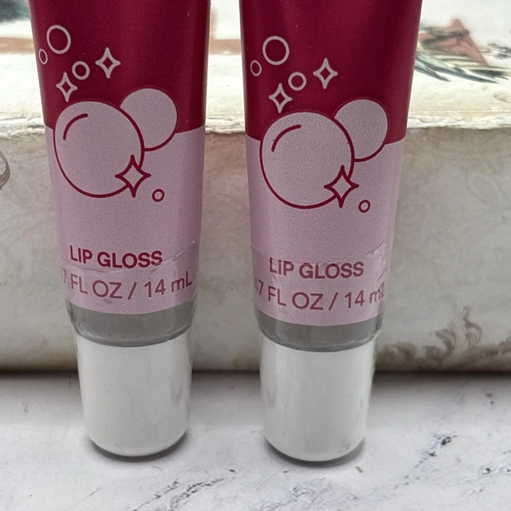 Bath & Body Works Champagne Toast Lip Gloss 2 Pack 0.47 oz New Sealed